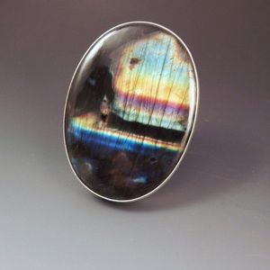 Patrician art spectrolite ring 8.5